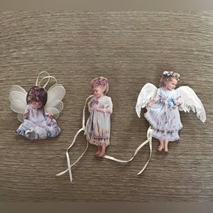Heaven’s Little Angels Christmas ornaments by Dona Gelsinger
